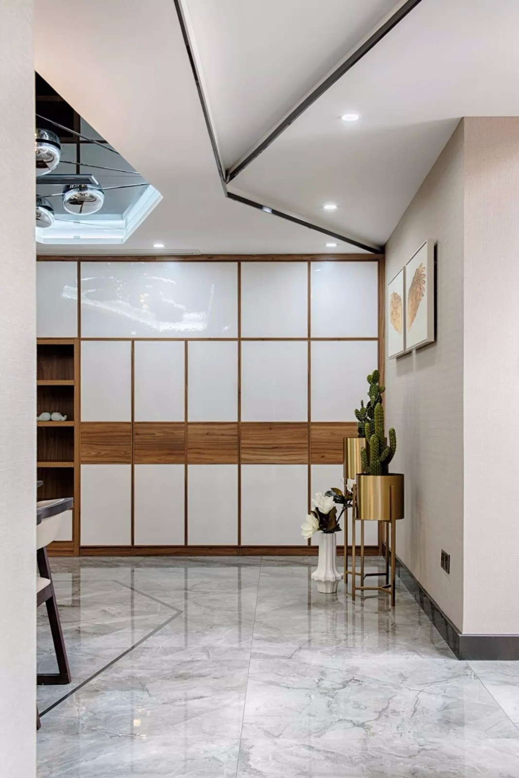 融·质感生活——280㎡首创德尔菲谷7米挑高别墅  唐卡装饰-17