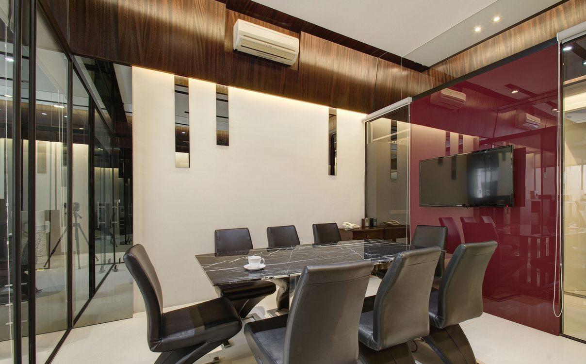 林奇锋设计丨穿透时尚律师事务所，玻璃隔间打造通透空间-12