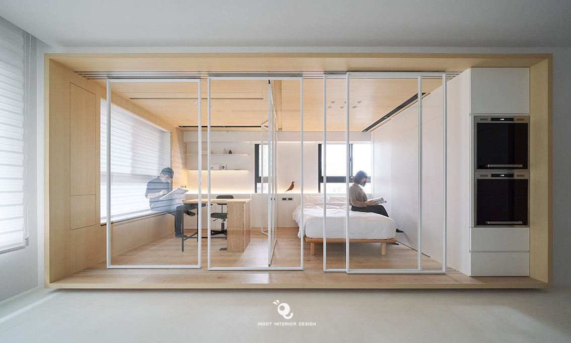 板桥 15 坪小宅弹性空间设计丨虫点子创意设计-20