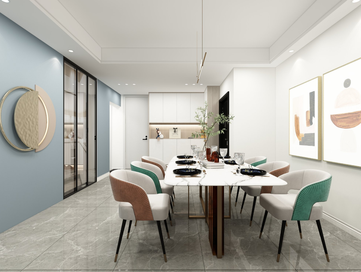 现代住宅  清新舒适-1