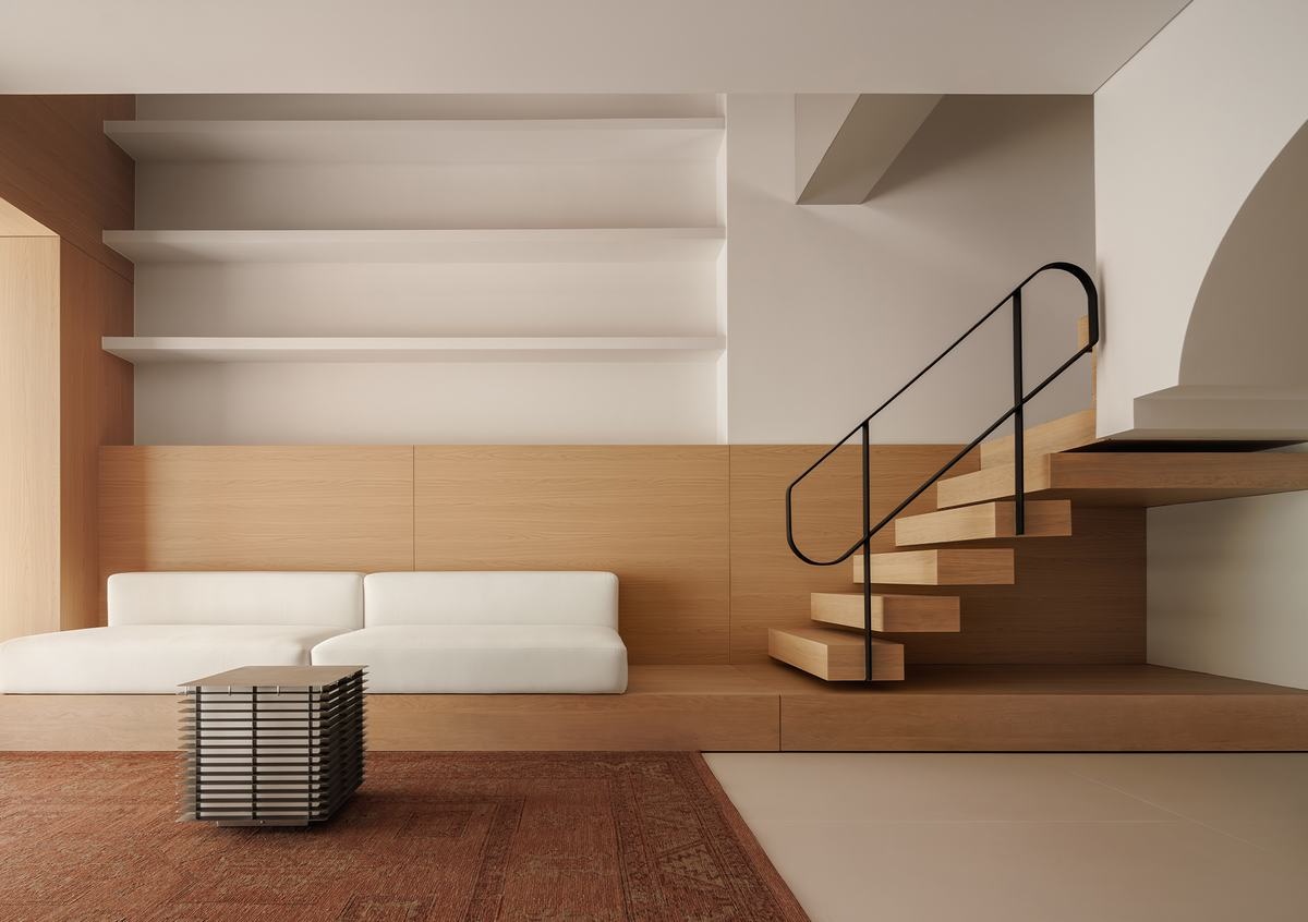 复式的破界与重构:为四口之家铺展松弛的流动场域丨赫设计-12