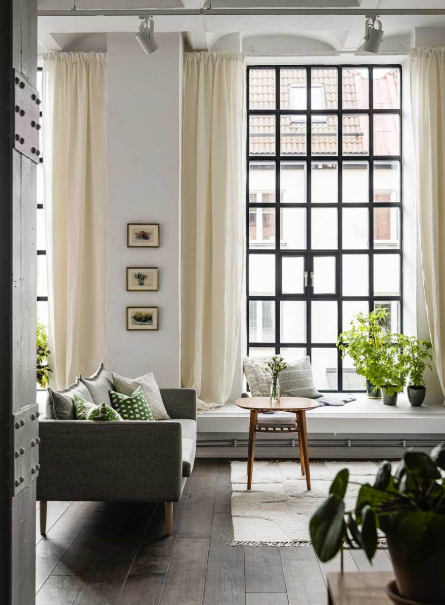 斯德哥尔摩 85 平米震撼工业风格 loft-8