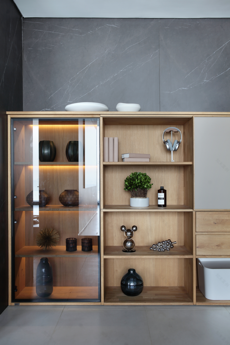 苏州玲珑湾 520m²顶级湖景复式丨中国苏州丨石木空间建筑设计-56