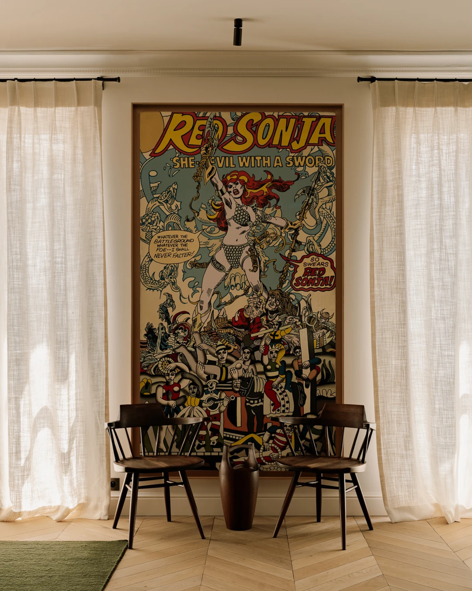 Rue de l’Abbaye 公寓设计丨法国巴黎丨Ett Hem 工作室-14