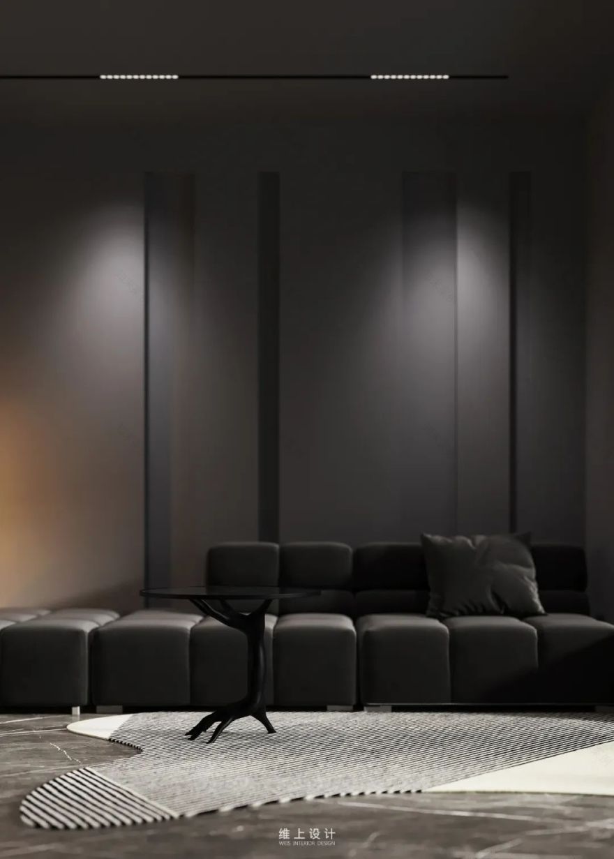暗调高级质感私宅丨中国福州丨维上设计-28