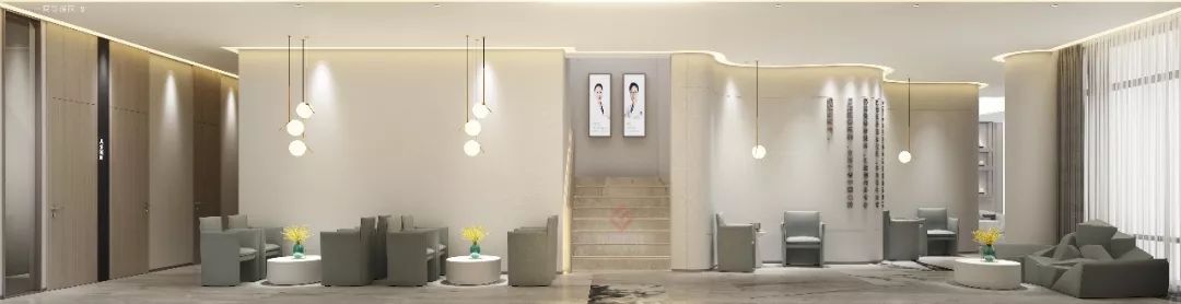上海康贝佳口腔 | 现代简约风格的时尚温馨空间-29