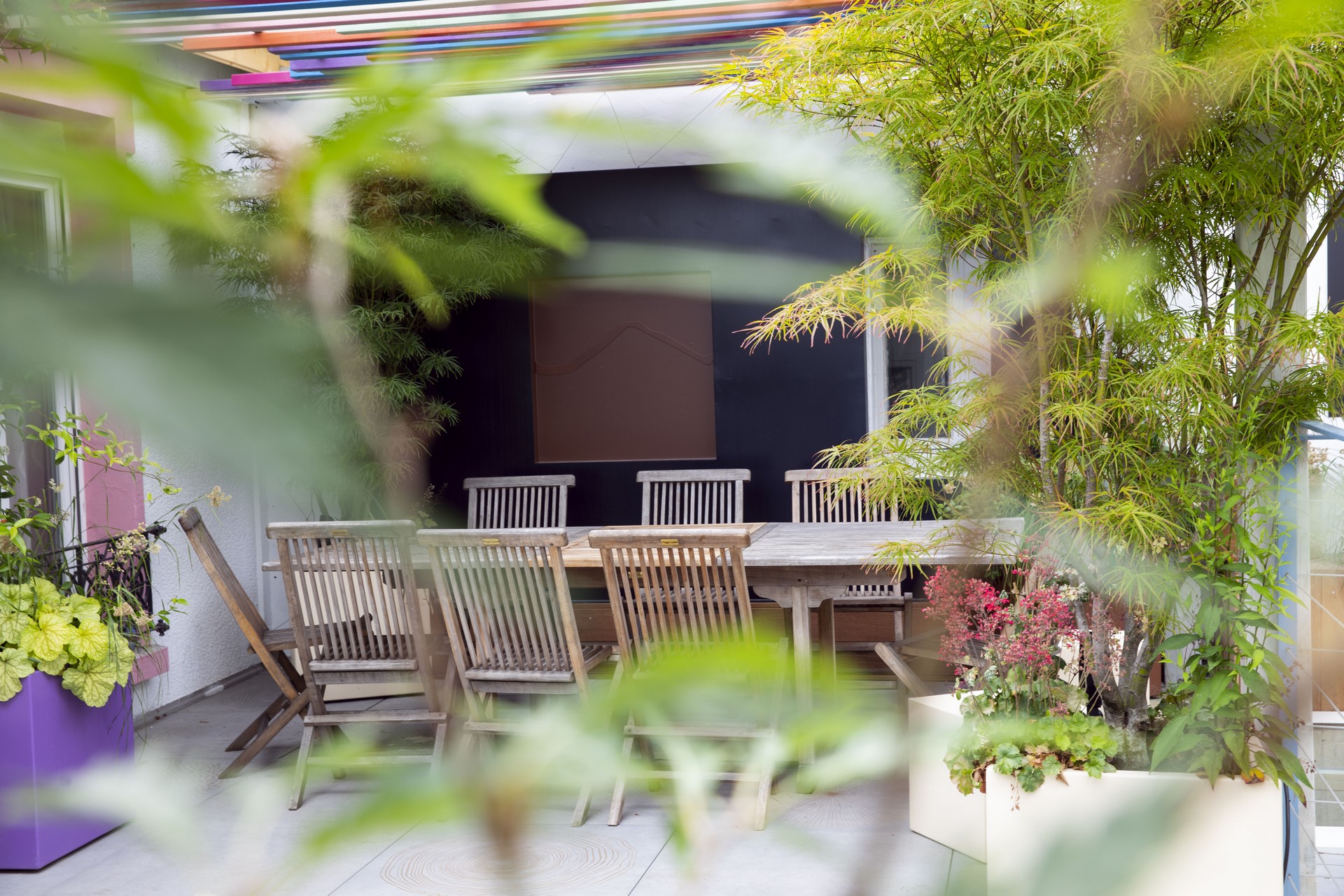 Pantin 80平方米露台与庭院设计丨法国丨Opus Paysage,Alexandre Tonnerre-8