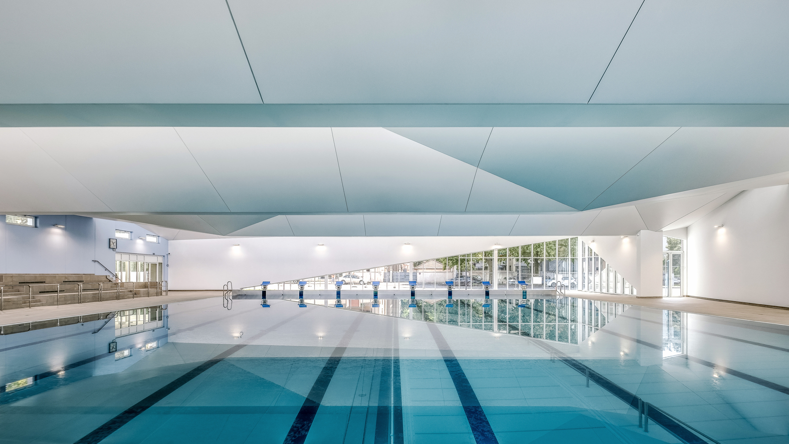 法国 Alice Millat 游泳池建筑丨法国巴黎-31