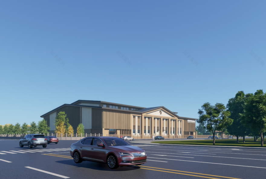 武汉商学院新建室内马术馆项目丨中国武汉丨中信建筑设计研究总院有限公司-7