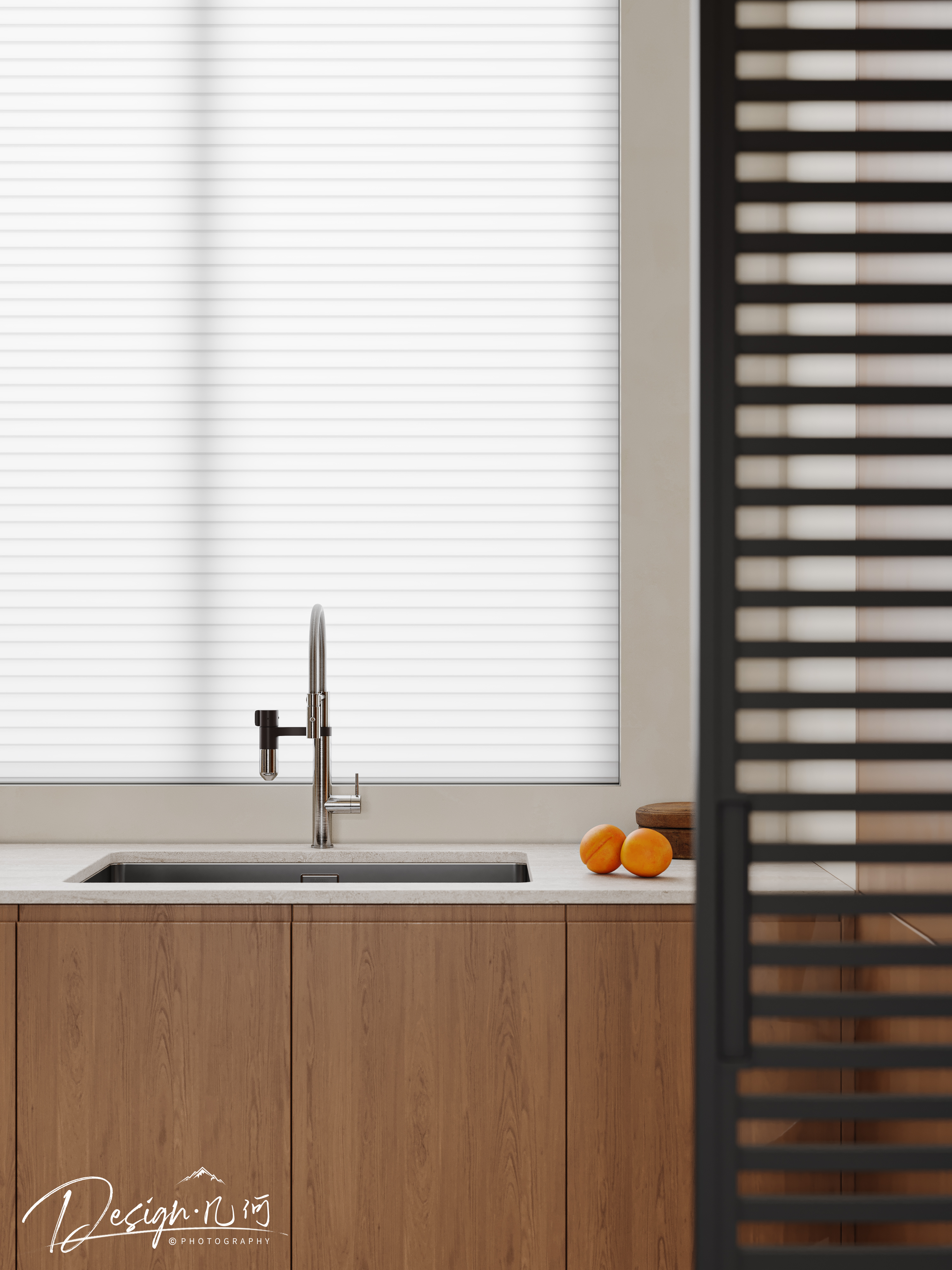 几何空间视觉表现 | 天玺湾中古风客餐厅（日景篇）-21