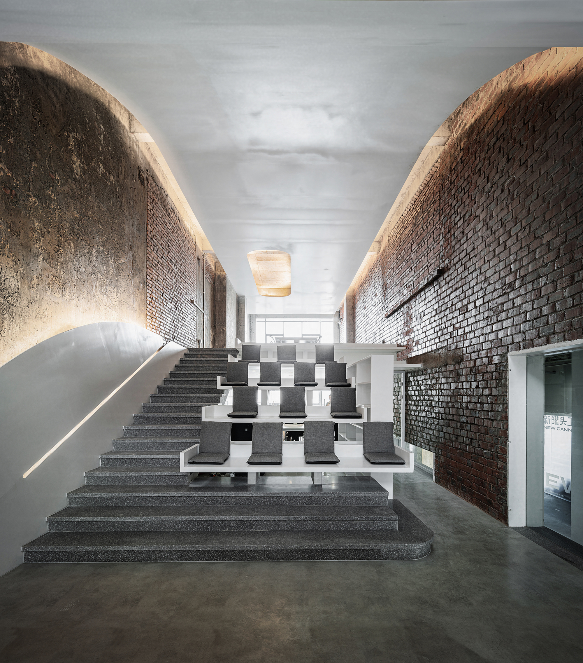 旧工厂办公室翻新丨中国重庆丨Qing Studio-35