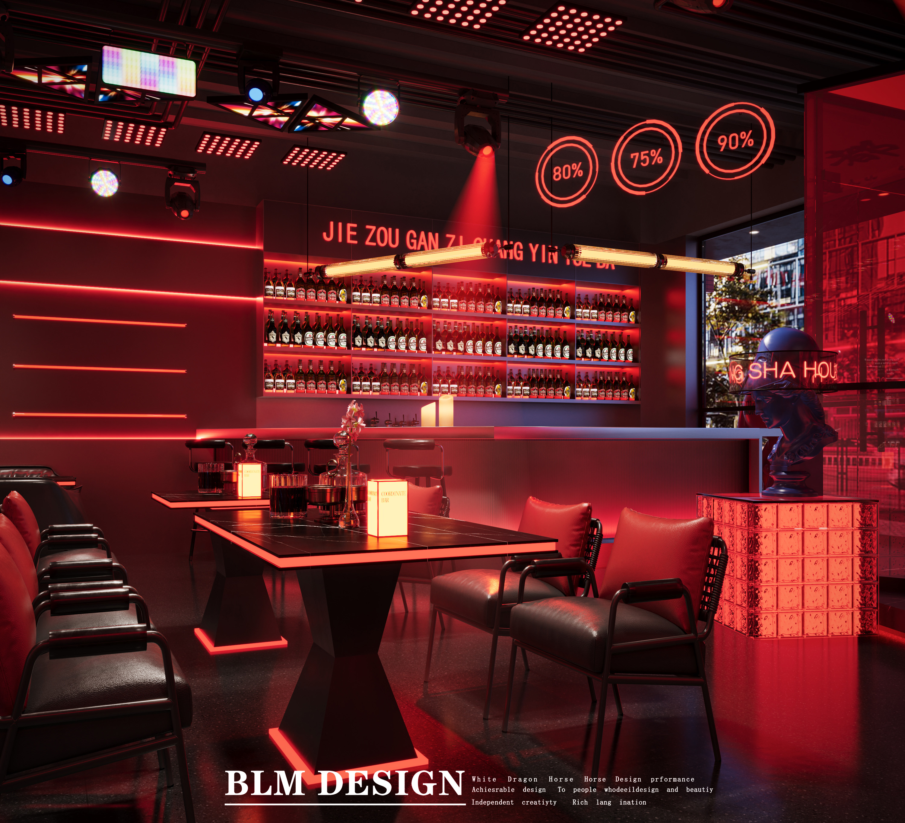 酒吧效果图案例-2