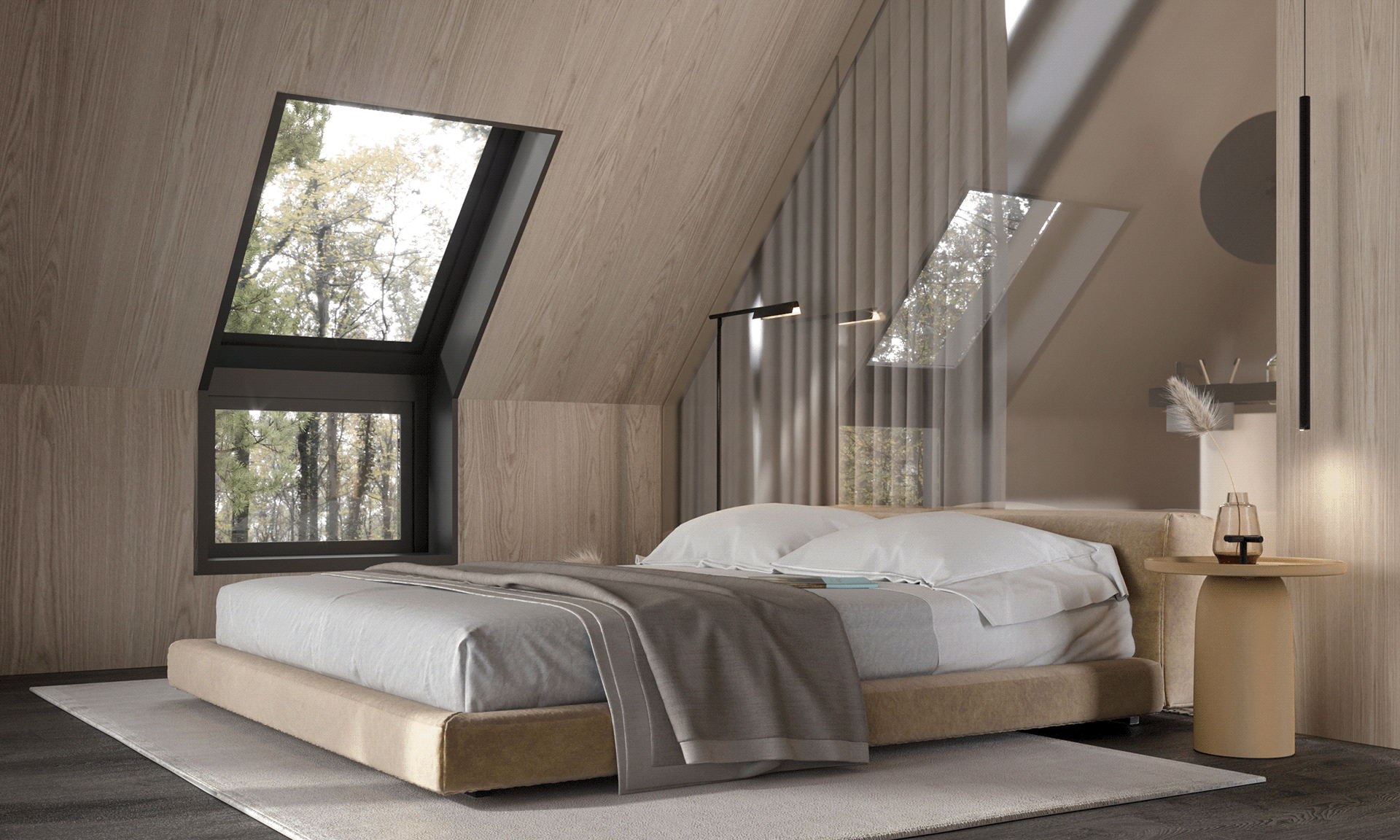 乌克兰基辅215㎡米色系公寓设计 超温馨！-22