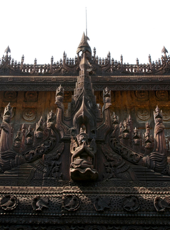 Shwenandaw 柚木寺院丨缅甸-15