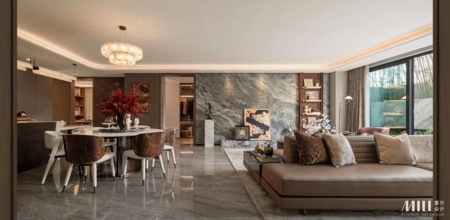 成都粼湖天境187m²&136m²样板间丨中国成都丨深圳市蜜尔室内艺术设计有限公司-7