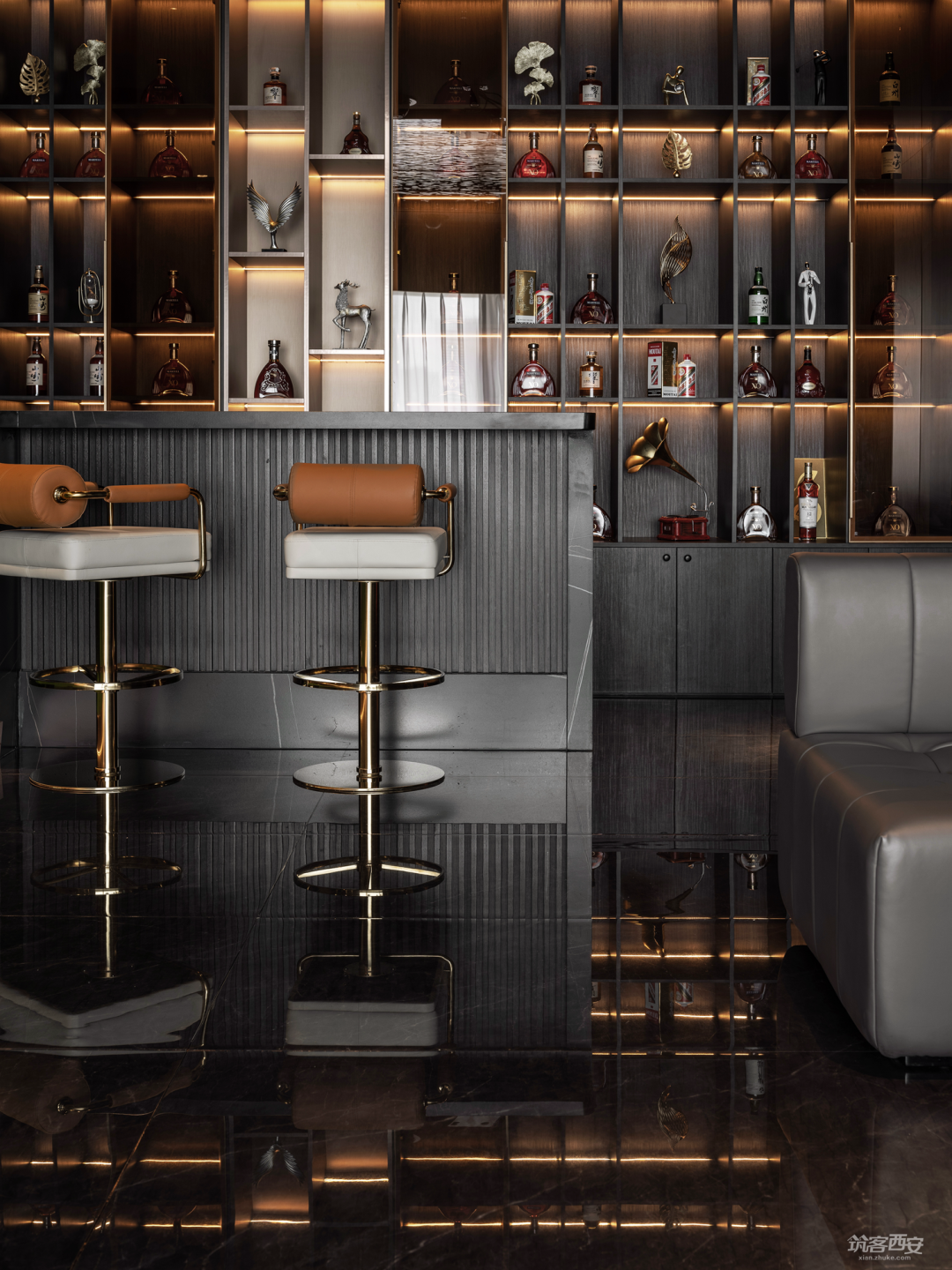 雲上室内高尔夫俱乐部丨中国西安丨西安图图建筑设计事务所-48