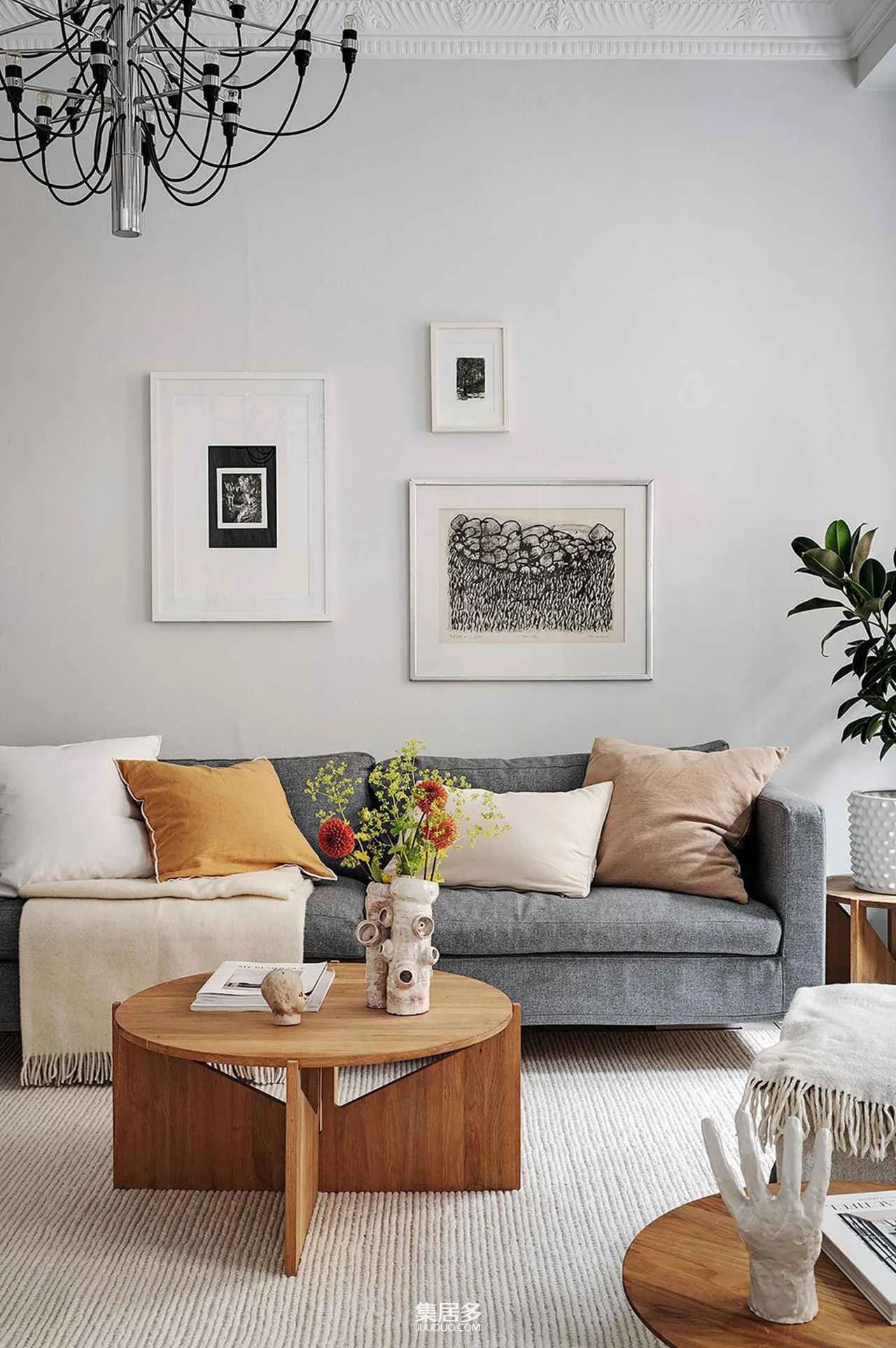 66 平方米白色公寓-6