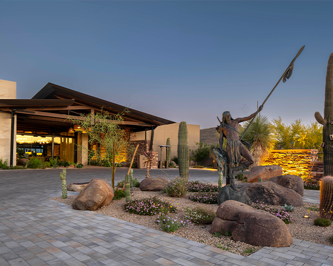 Private Club Architecture - Renegade Clubhouse at Desert Mountain - DTJ Design-20