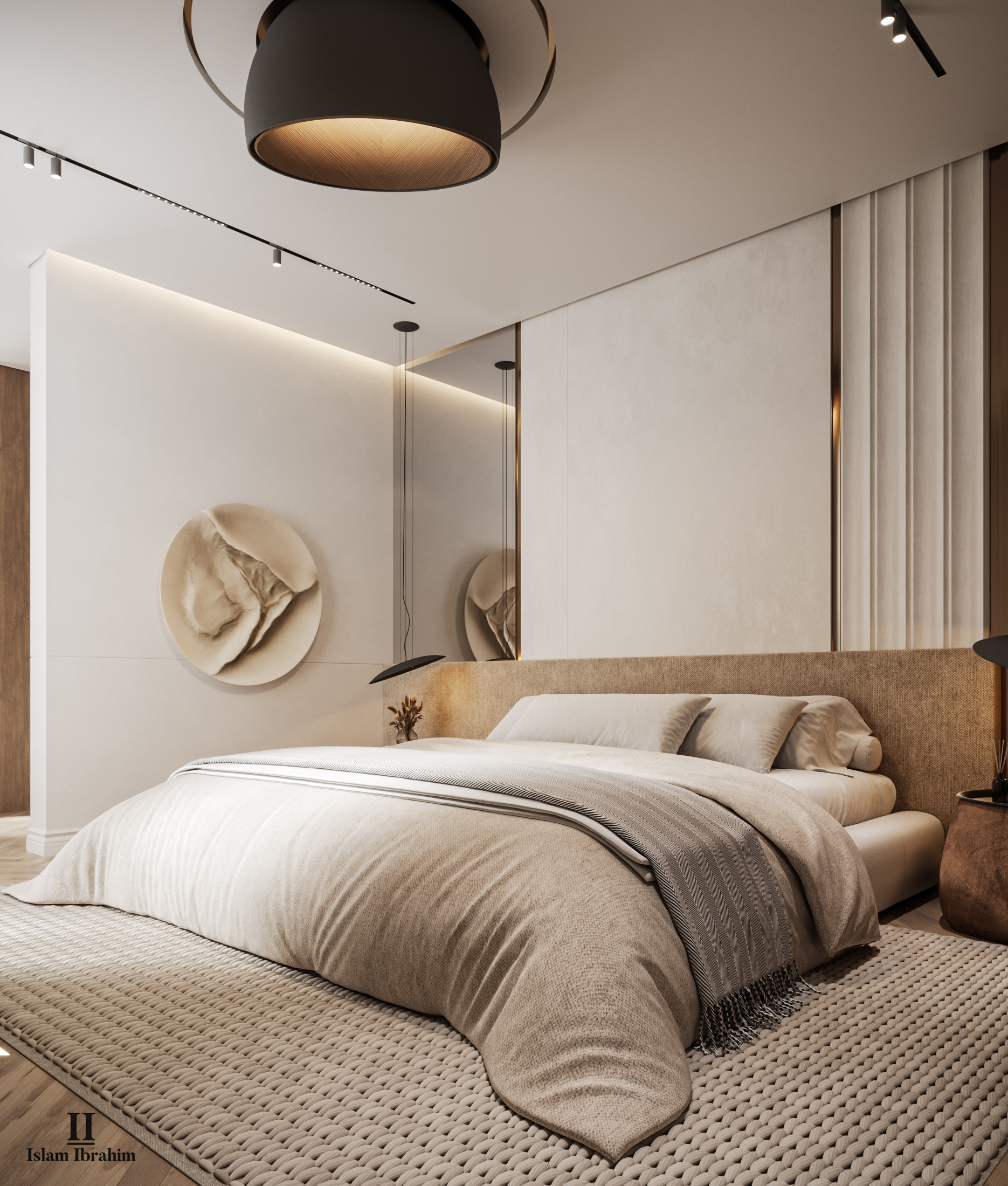 MASTER BEDROOM 室内设计丨ISLAM IBRAHIM-0