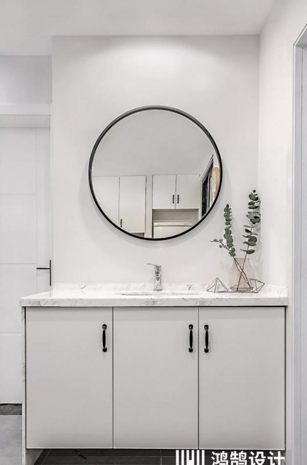 镇江鸿鹄设计丨平层丨鸿鹄设计  75㎡北欧-12