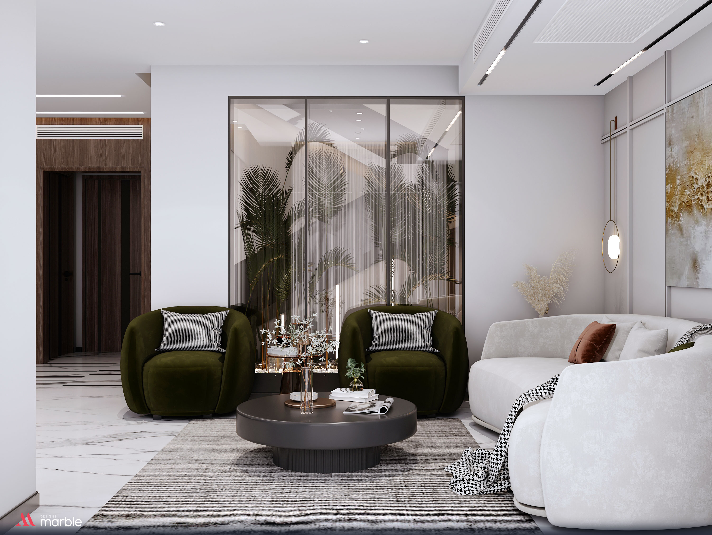 现代 living & reception 设计丨埃及开罗-9