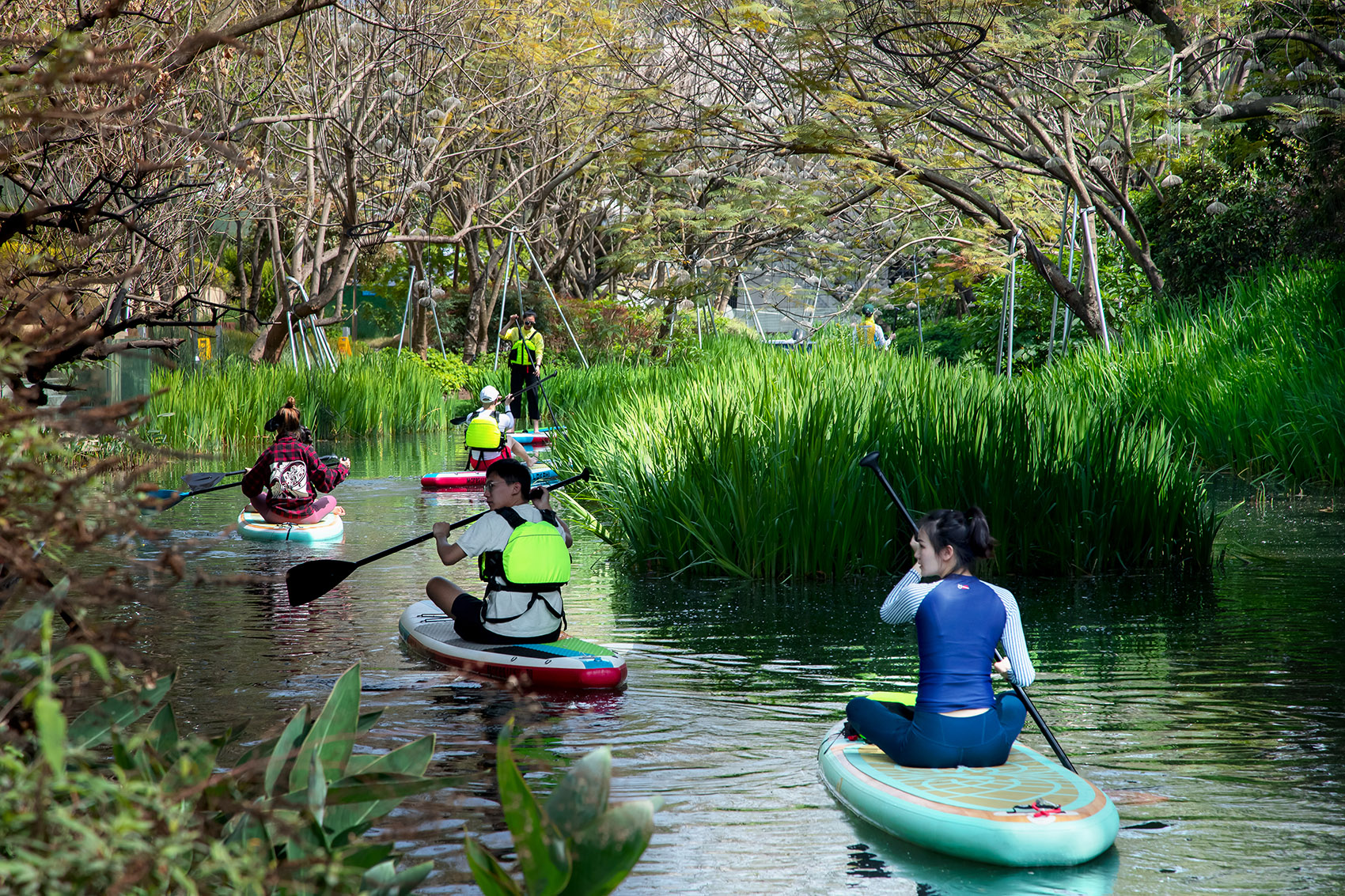 成都麓湖皮划艇航道景观丨中国成都丨纬图设计机构-24