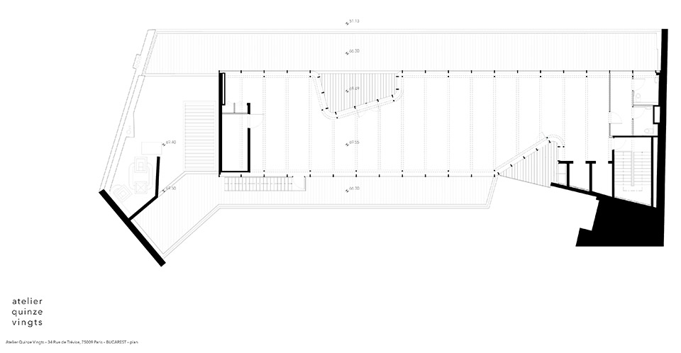 布加勒斯特街办公楼扩建丨法国巴黎丨Atelier Quinze Vingts-38