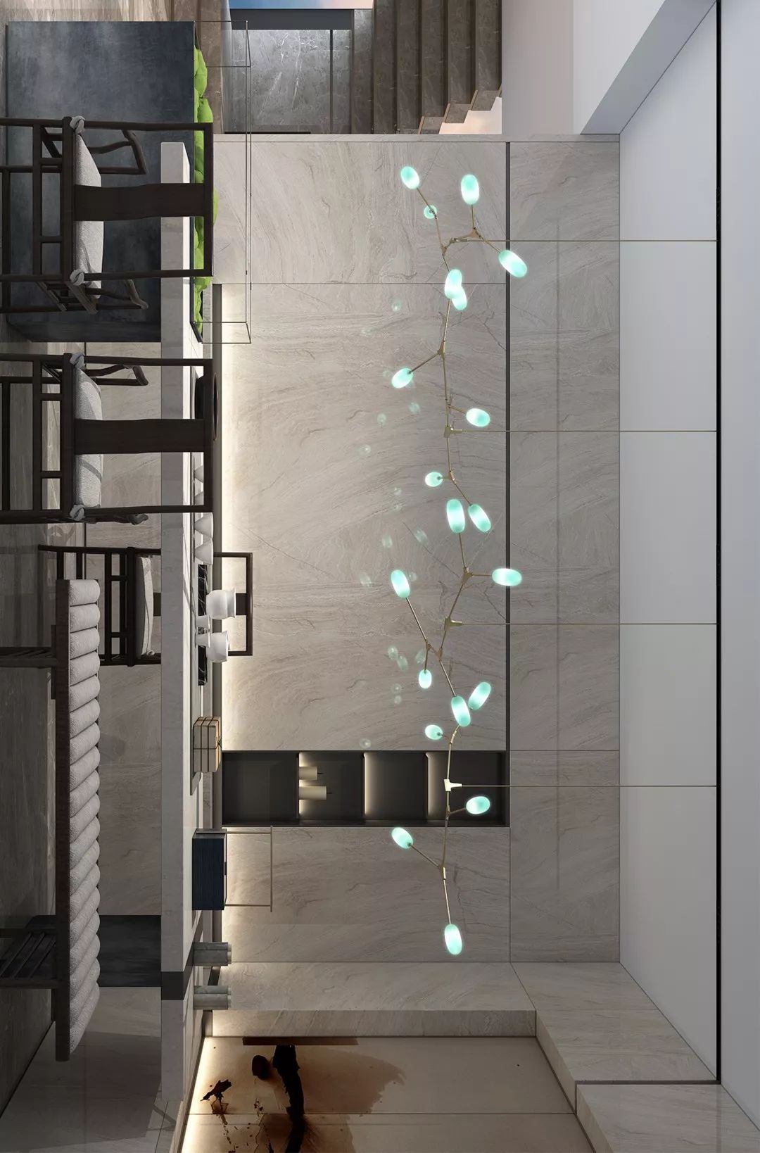 雨林设计 | 寂·墅 | 诠释秋意的现代空间-10