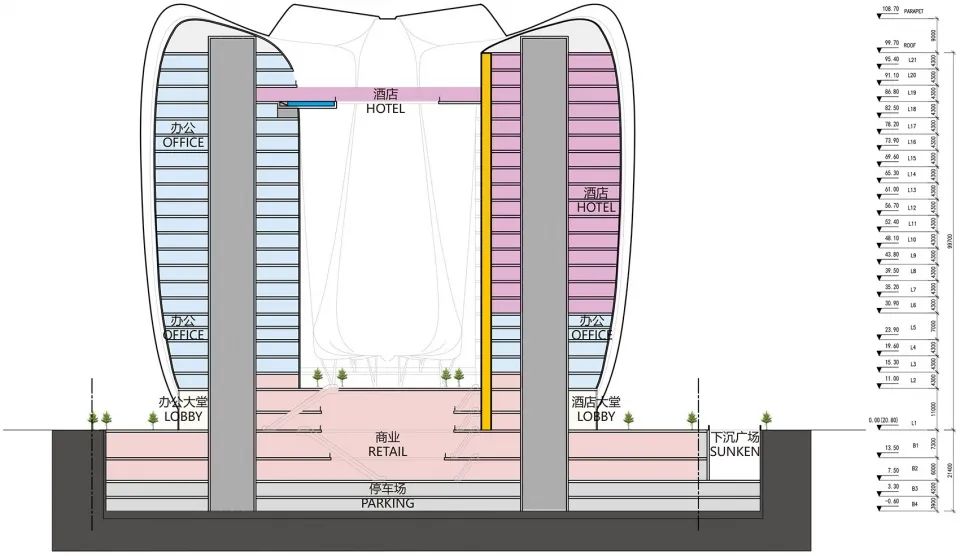 深圳正中科创中心丨中国深圳丨Aedas-81
