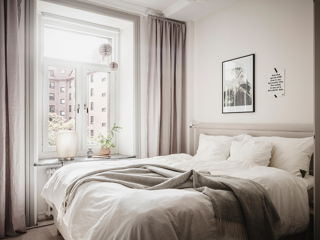 瑞典明亮通风公寓，极简北欧风诠释空间故事-20