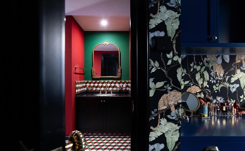 色彩冲击下的摩登复古家居设计-24