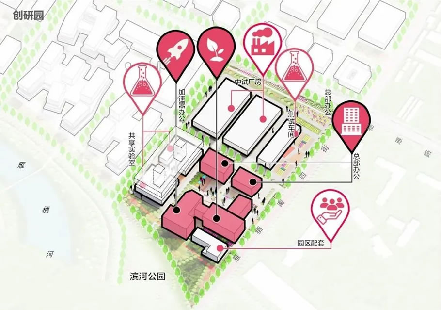 国家级高端仪器产业基地城市设计丨中国北京丨德国莱茵之华设计集团-33