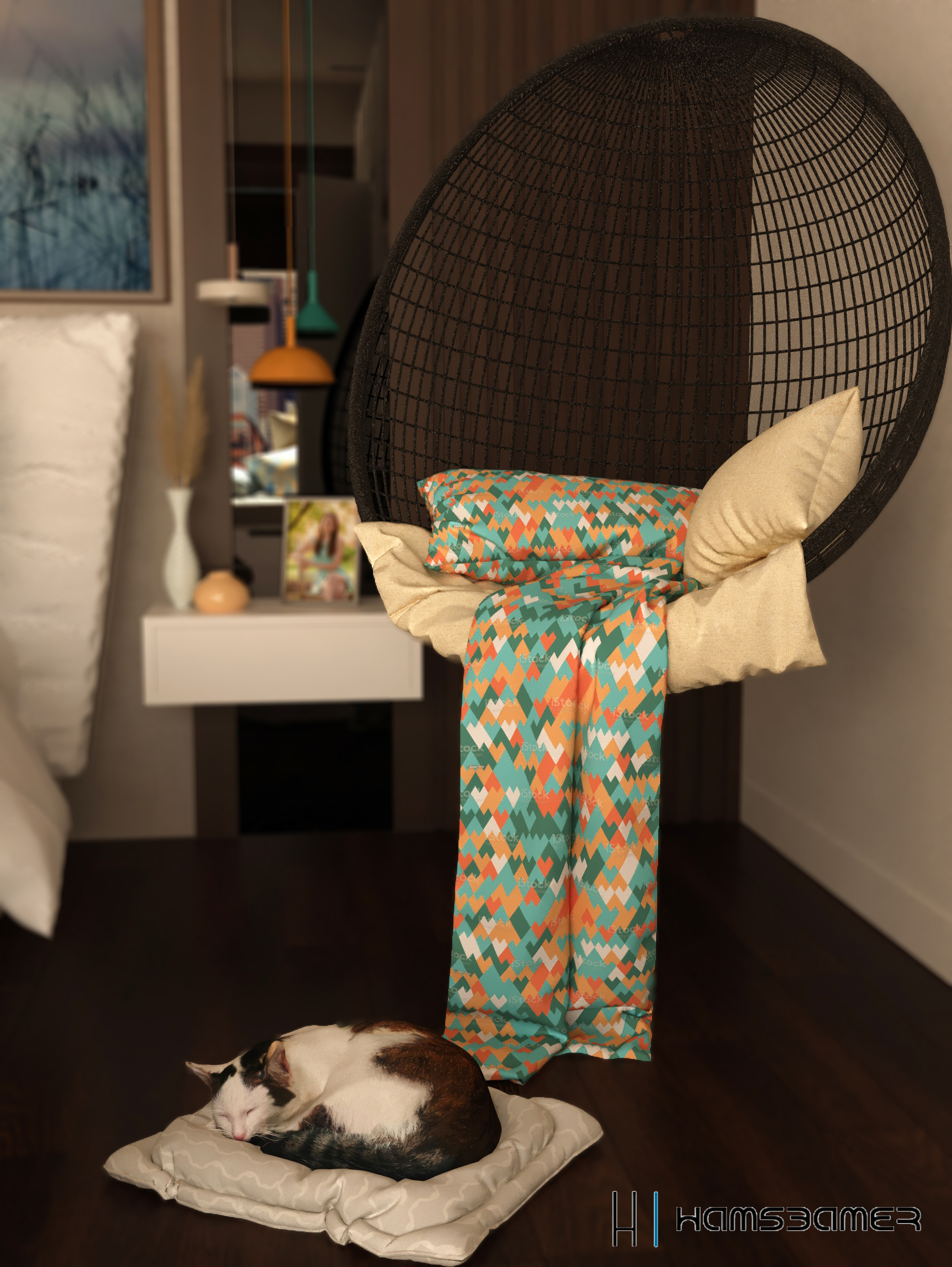 Teenage girl bedroom-3