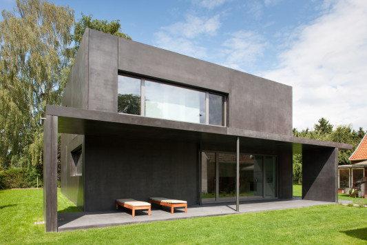 德国黑色混凝土房屋丨德国汉诺威-12