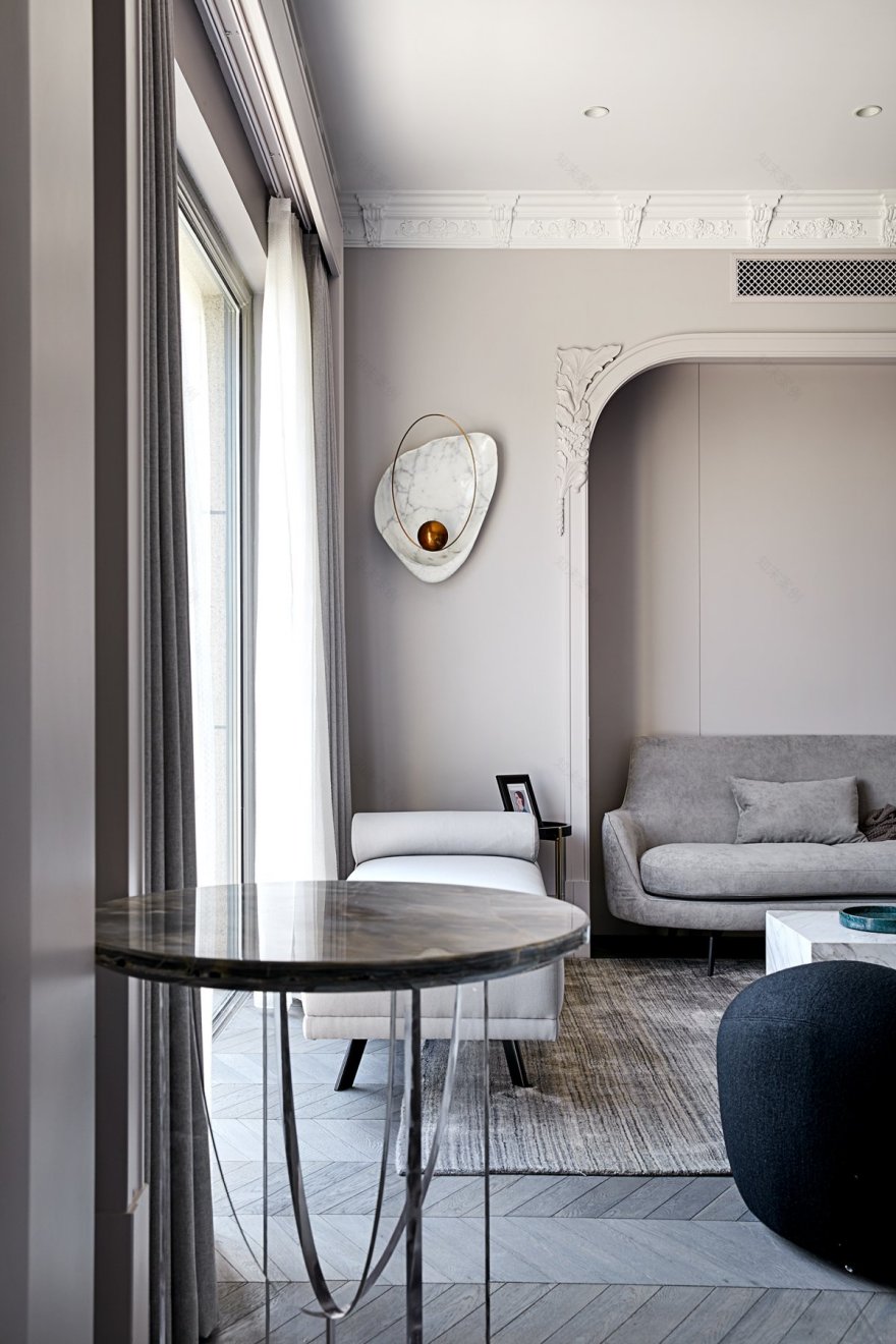 金元门设计 · 郁金花园顶层复式公寓-8