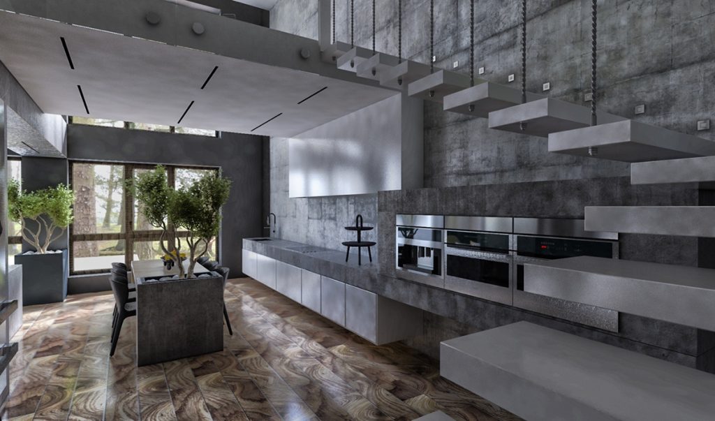 Exquisite and Luxurious Two level Townhouse Designed by Elena Lapshina.-31