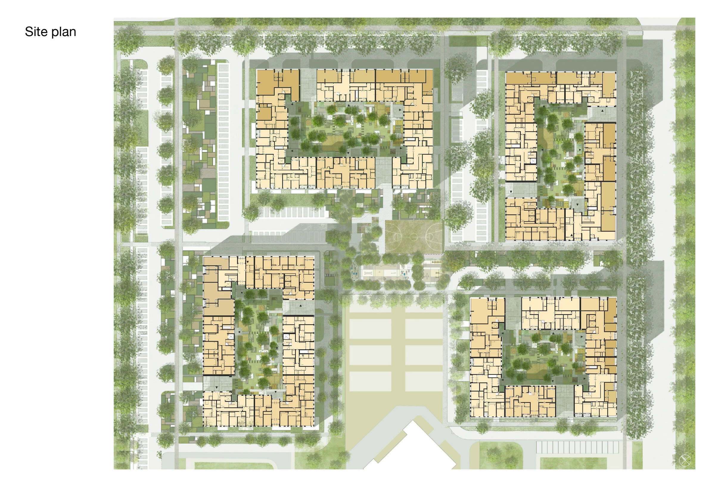 Sukhodolsky 公共公园和庭院丨俄罗斯丨LEVS architecten-22