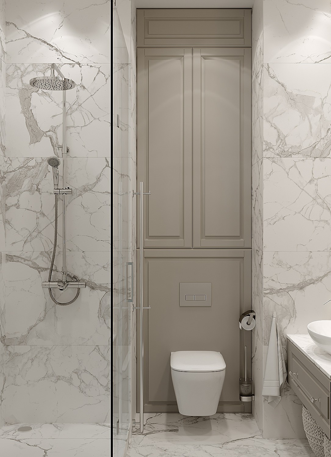 白色系空间设计 简约清心的空灵美！-21