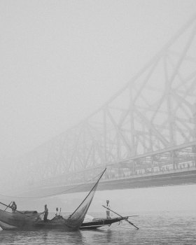 印度加尔各答 Howrah Bridge 设计