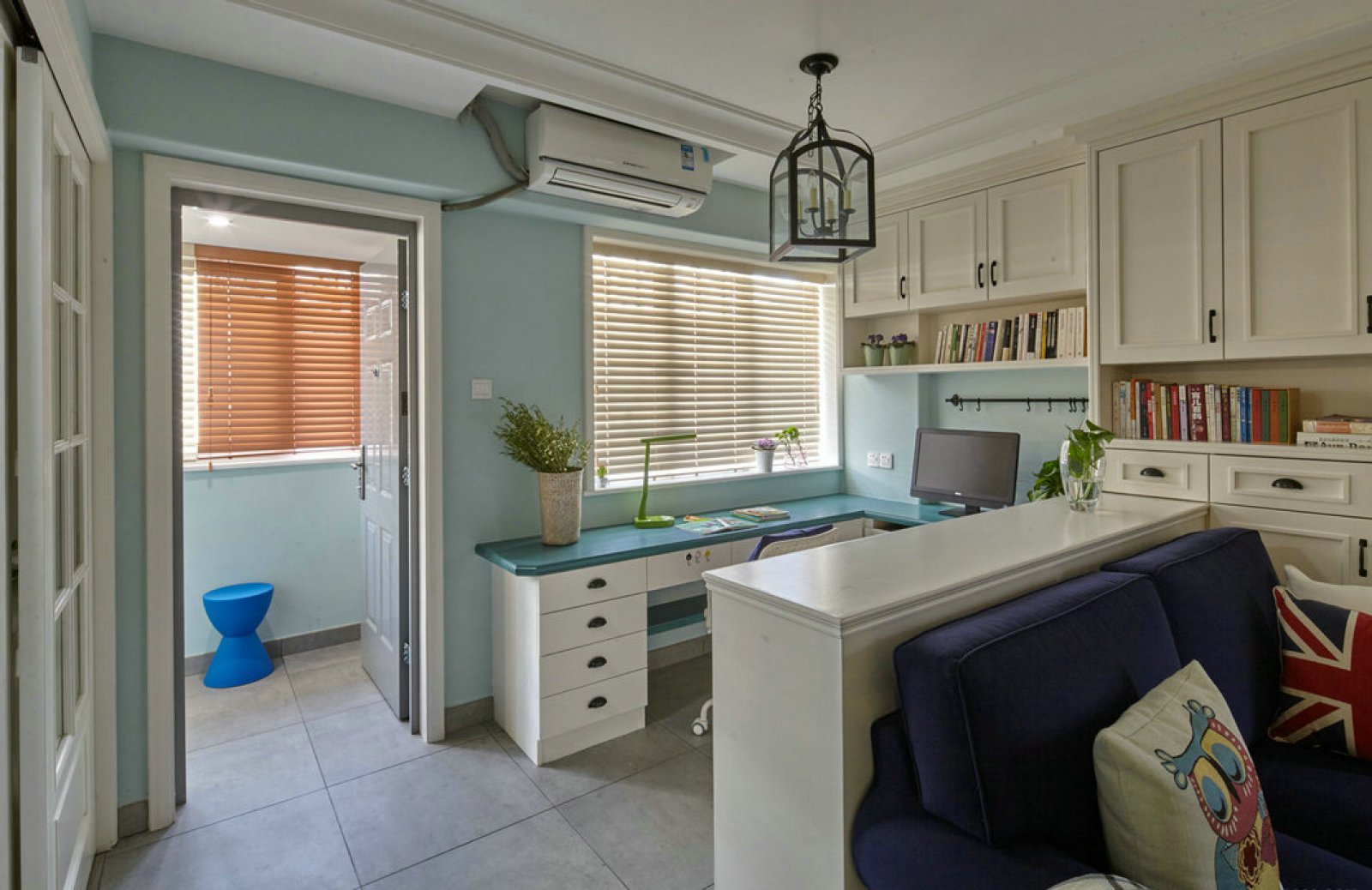 强收纳小户型，老宅变身美式新居-5