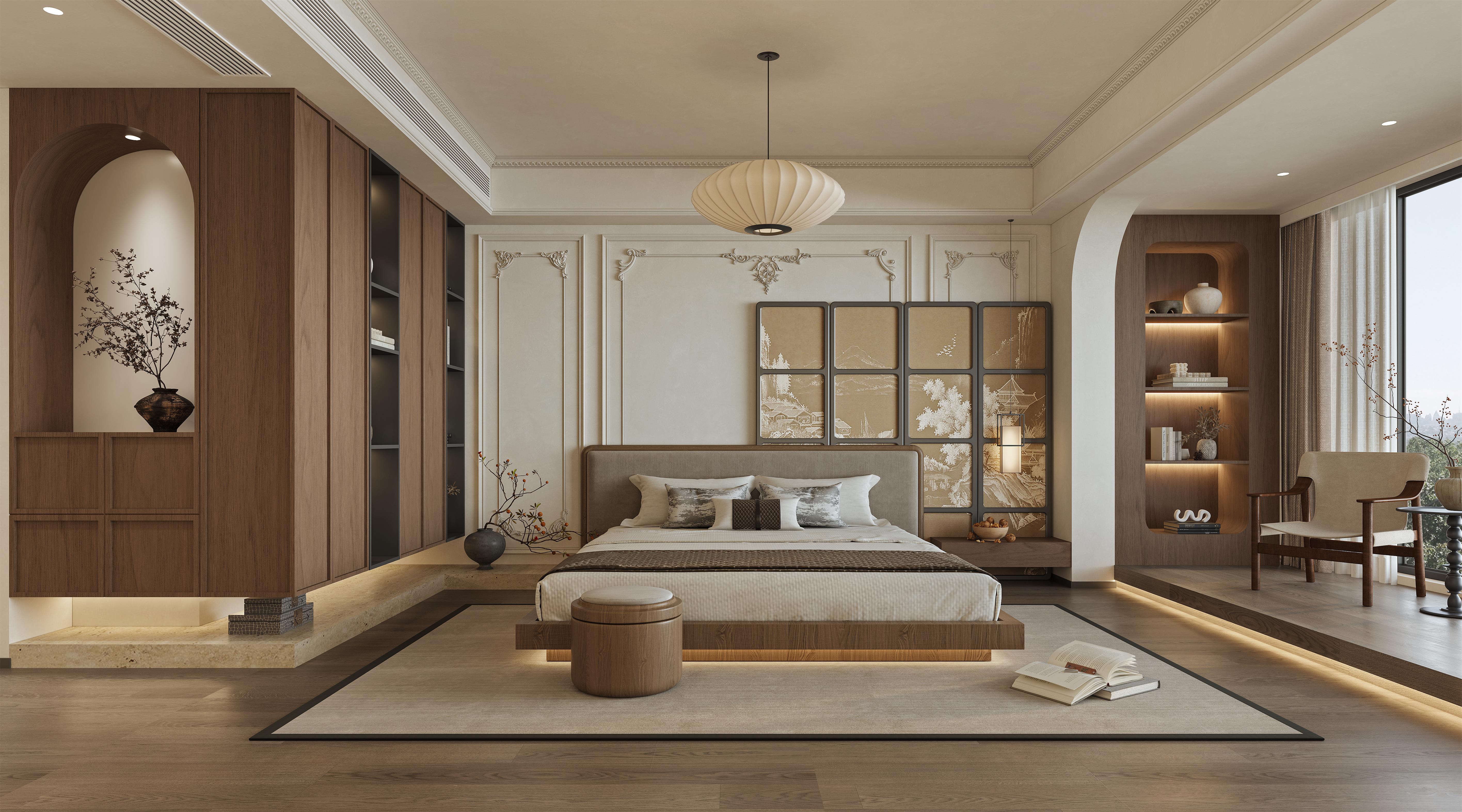 中古风复式别墅-4