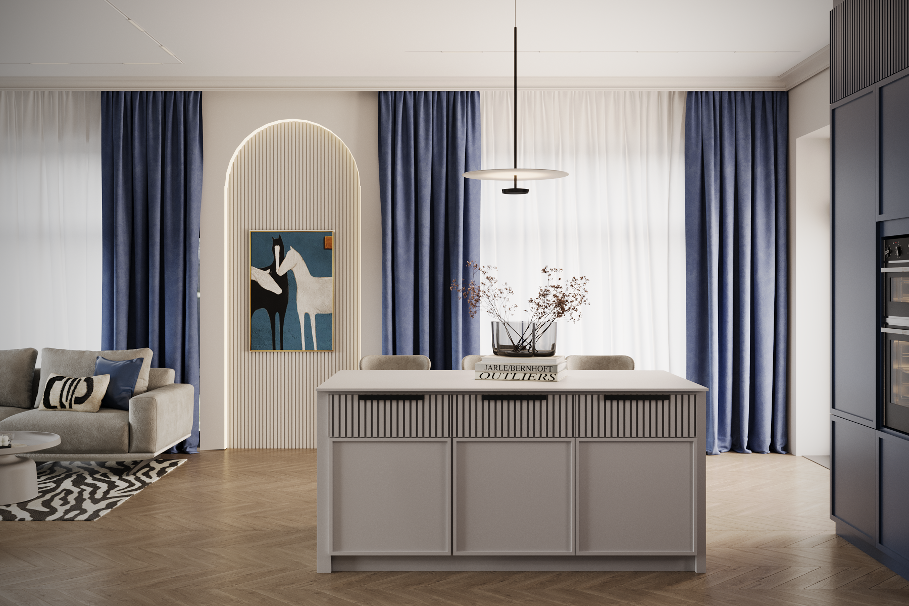 Apartment for equestrian enthusiasts-0