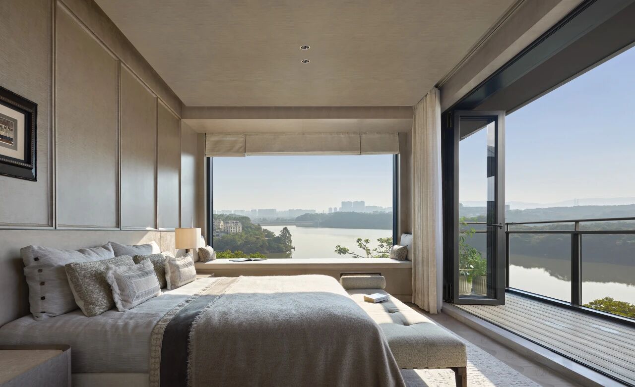 金地御湖颂丨中国广州丨硬装矩阵纵横,软装矩阵鸣翠-31