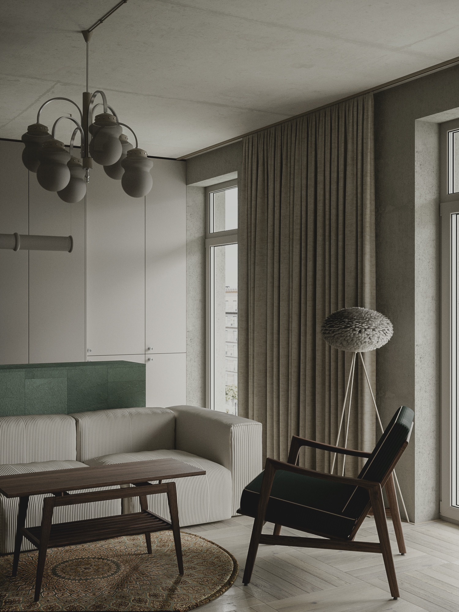 KK·PP室内设计（若interior结合具体语境还有其他更合适的释义，可根据实际情况调整，这里按常见的室内设计来翻译） 丨白俄罗斯明斯克-4