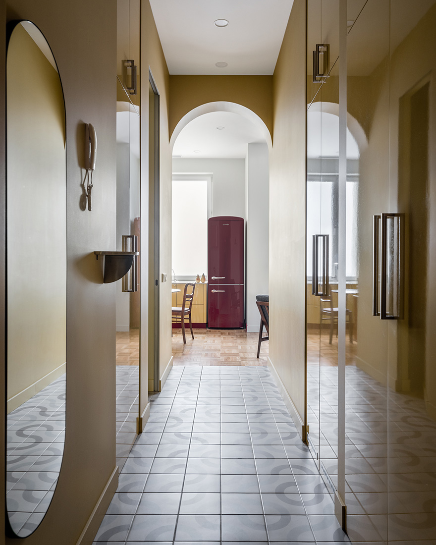 莫斯科医生住宅,2312interiors 安娜·舍夫琴科的现代平层设计-19