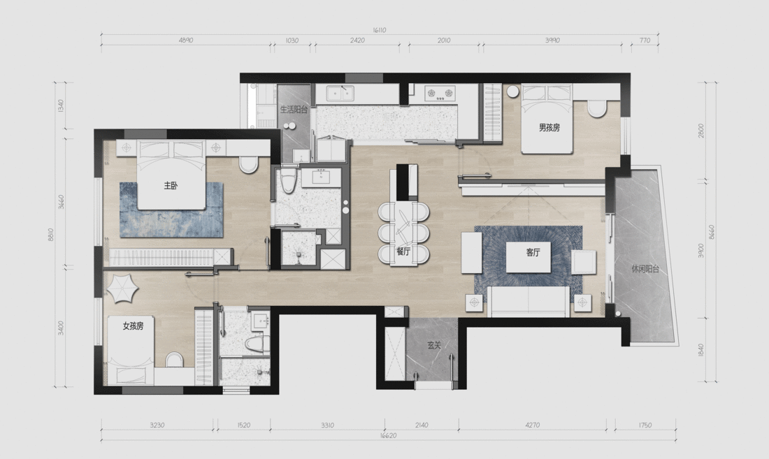 香榭里花园·现代风格演绎生活艺术-106