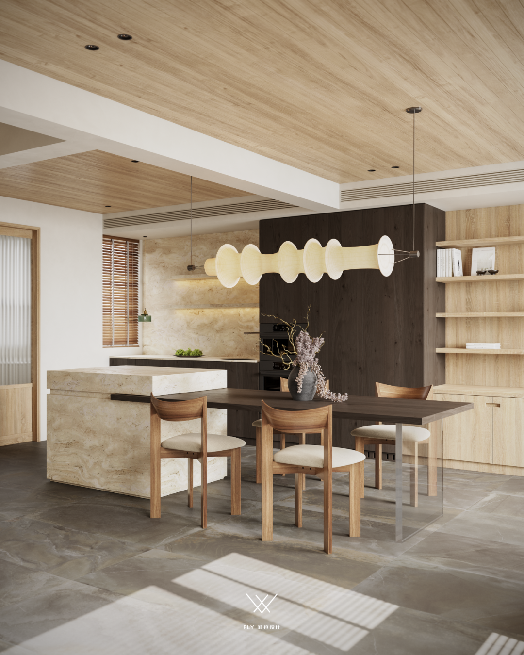 多元风格的空间叙事·杭州叠排别墅设计丨中国杭州丨菲拉设计-13