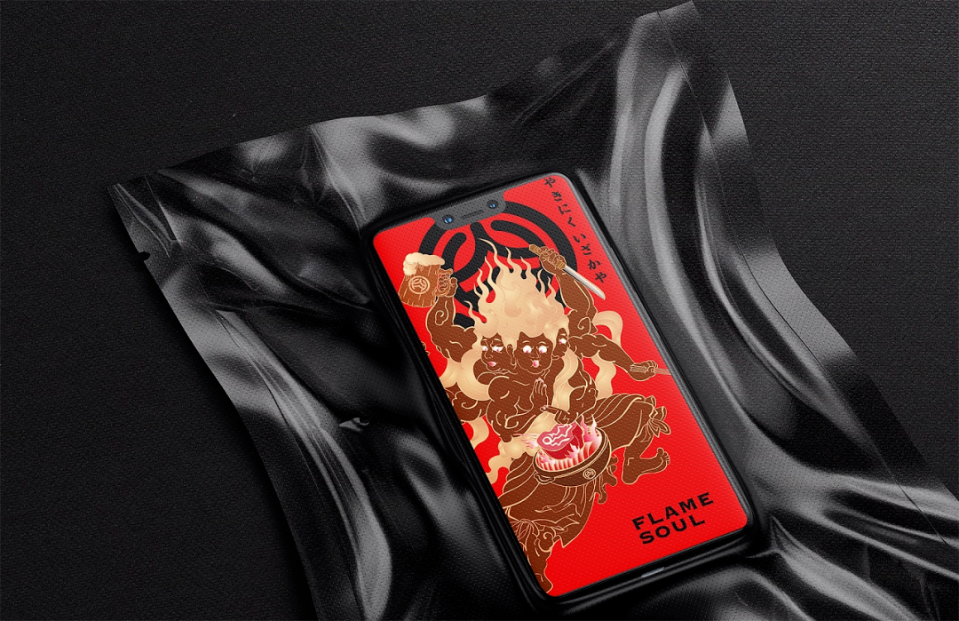 反差感和冲击力烧肉店设计-24