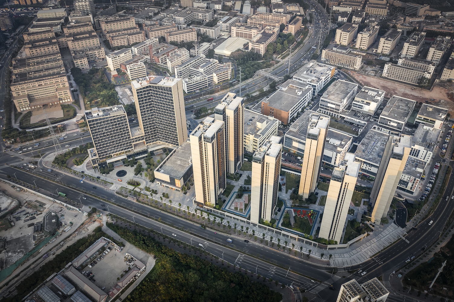 深圳鸿基新都商务中心·深航鹏逸酒店丨中国深圳丨筑博设计-7