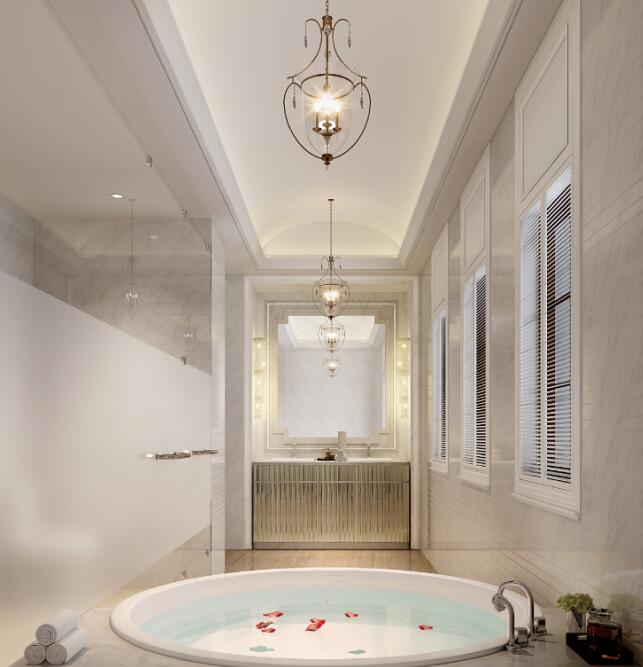 《常州新城香悦半岛王府》别墅空间设计-11